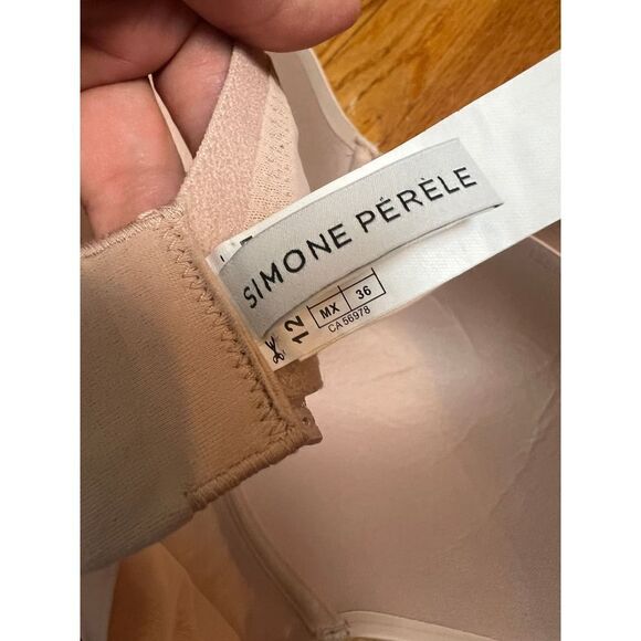 Simone Perele Muse Contour Plunge Bra Sz. 36D (36DD) - Picture 6 of 7